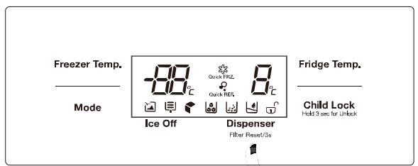 WINIA WFRN-M565D2S - 1) Distribution d'eau froide - 1