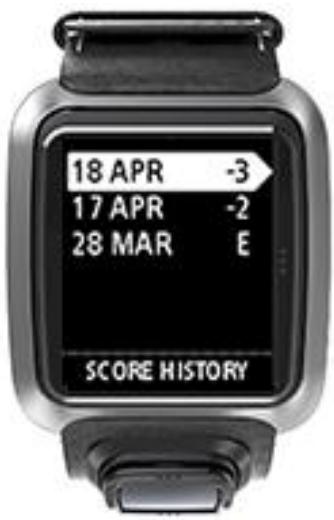 TOMTOM BR4211090 - Consulter les scores precedents - 1