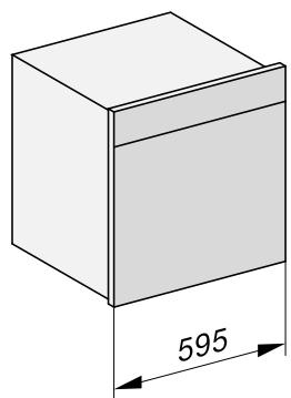 MIELE 7645HCPRO - Encastrement dans un meuble haut - 2