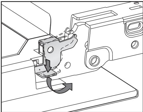 MIELE 7645HCPRO - Démonter la porte - 3