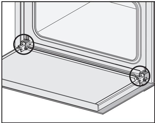 MIELE 7645HCPRO - Démonter la porte - 2