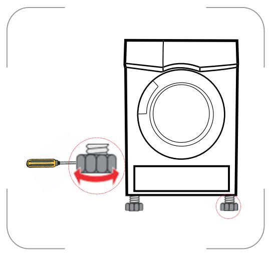 JOYAL WN - Levelling the appliance - 3