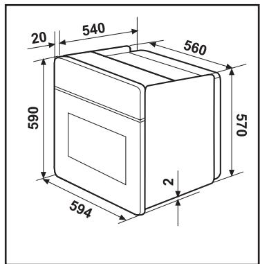 FAURE FOB481X - Mise en place de l'appareil - 2