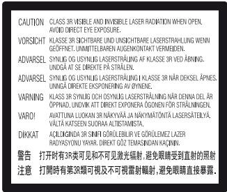 SONY UBP-X700 - ATTENTION - 1