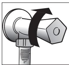 DE DIETRICH DUZ 1585i BLANC - WARNING: DURING THE WASHING CYCLE, THE WATER CAN REACH A TEMPERATURE OF 90^ . - 2