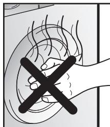 DE DIETRICH DUZ 1585i BLANC - WARNING: DO NOT TOUCH DOOR FOR ANY REASON. - 2