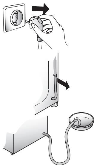 DE DIETRICH DUZ 1585i BLANC - REMOVALS OR LONG PERIODS WHEN THE MACHINE IS LEFT STANDING - 2