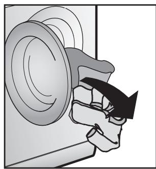 DE DIETRICH DUZ 1585i BLANC - WARNING: DO NOT TOUCH DOOR FOR ANY REASON. - 5