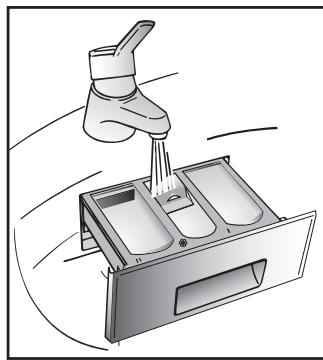DE DIETRICH DUZ 1585i BLANC - CLEANING OF DRAWER COMPARTMENTS - 2