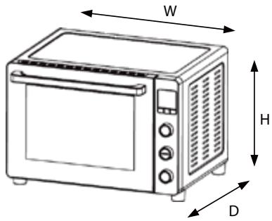 ELECTROLUX MINI FOURES046DIGIT - SPECIFICATIONS - 1