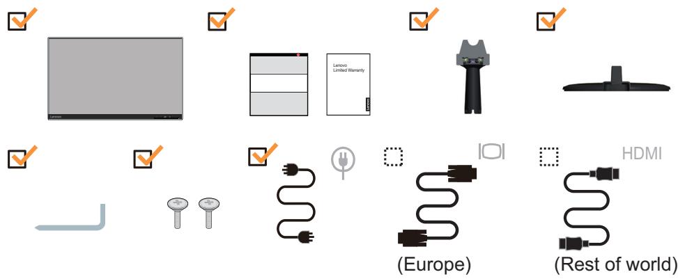 LENOVO D24-20 - Contenu de la boîte - 1