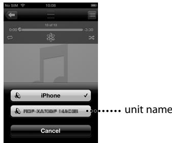 SONY RDPXA90OIP - Listening via AirPlay - 3