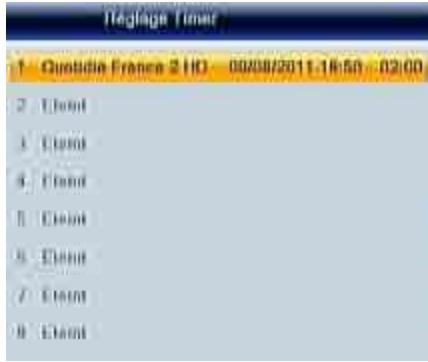 CGV 70024 - Réglages système\Réglage Timer (Programmateur) - 2