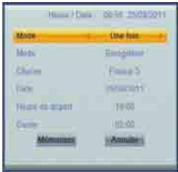 CGV 70024 - Réglages système\Réglage Timer (Programmateur) - 1