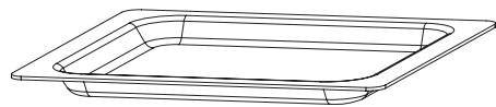 DE DIETRICH DME 1140 X INOX - Le plateau tournant (fig3): - 2