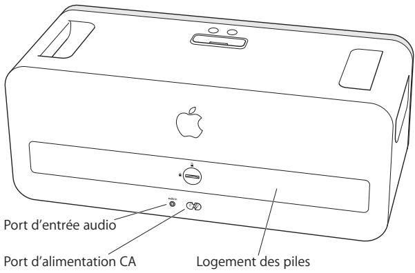 APPLE IPOD HIFI M9867ZR/A - Vue de dos de l'iPod Hi-Fi - 1