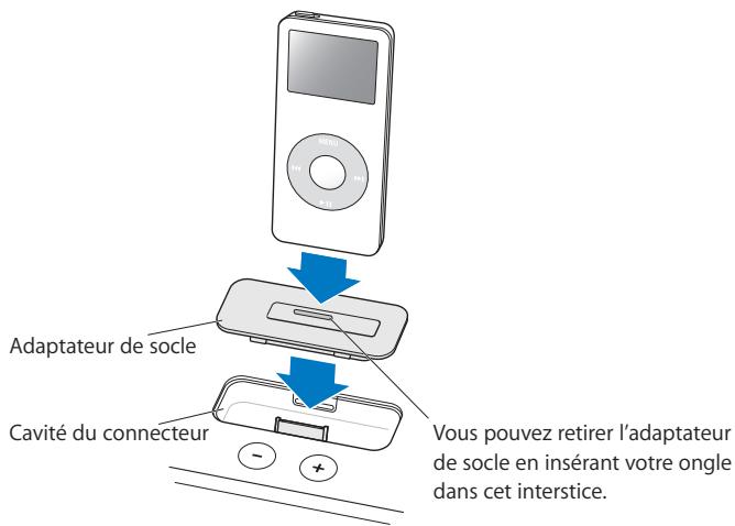APPLE IPOD HIFI M9867ZR/A - Étape 2: connectez votre iPod - 3