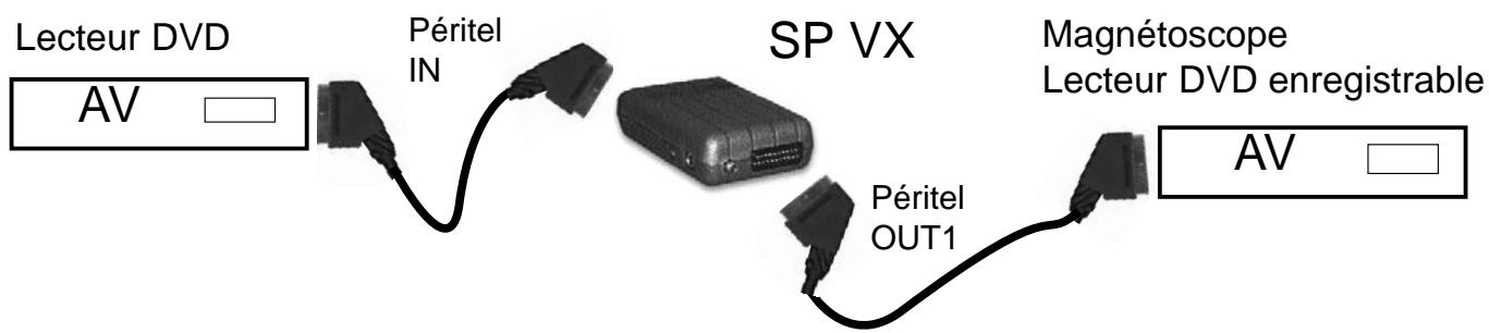 CGV BOITV_SD-PX_SEC/PAL - COPIE SUR MAGNETOSCOPE OU ENREGISTREUR DVD. - 1