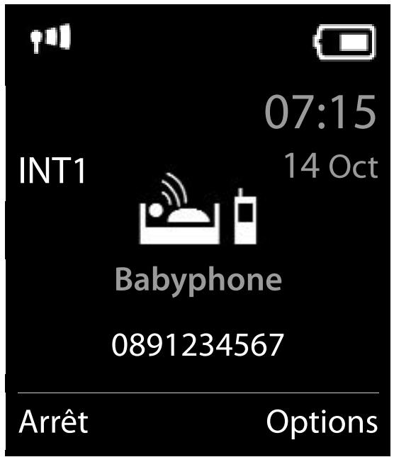 GIGASET CLE60HX - Activer et régler le babyphone - 2
