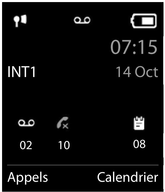 GIGASET CLE60HX - Listes de messages - 4