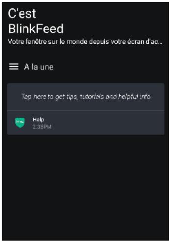 HTC UPLAYNOIR32GO - HTC Blinkfeed - 1