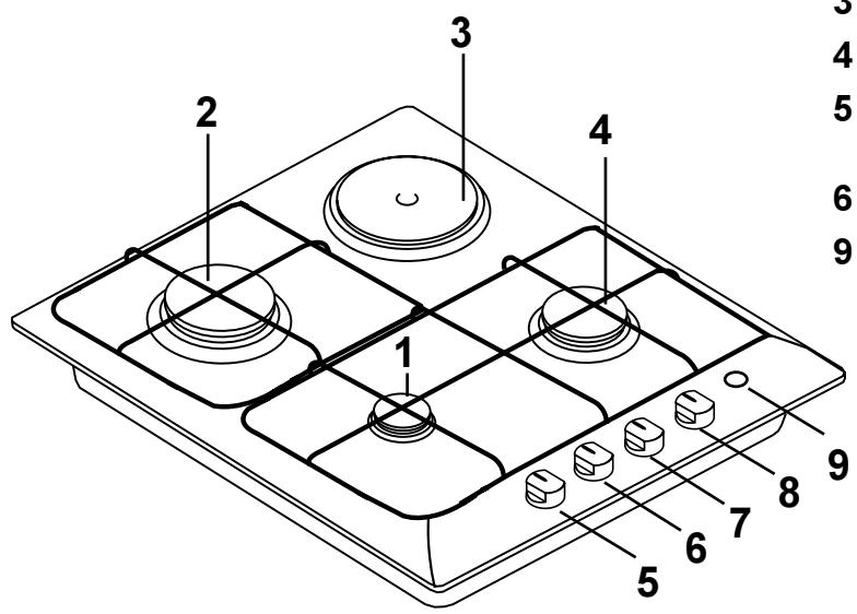 FAURE CPG 106 T T.FRANCE - Description de l'appareil - 2