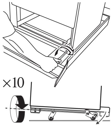 FALCON CDL 110 Eccy - Déplacement de la cuisineire - 6