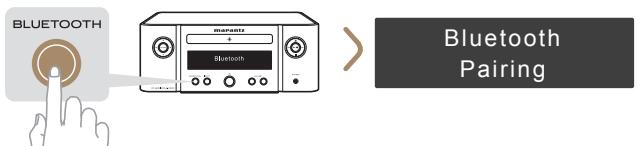 MARANTZ MICROMCR412 - Écouter de la musique via Bluetooth - 1
