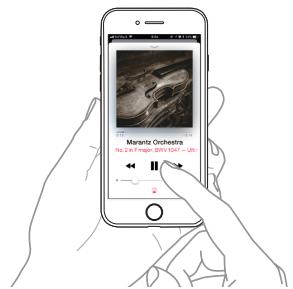 MARANTZ MICROMCR412 - Écouter de la musique via Bluetooth - 5