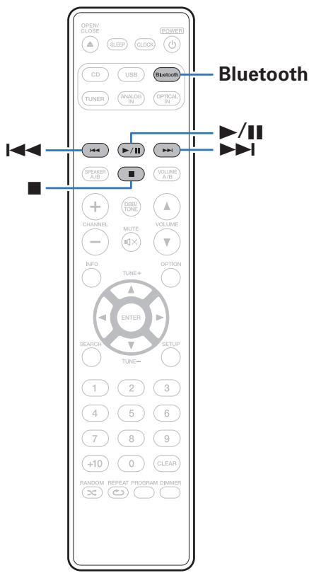 MARANTZ MICROMCR412 - Écouter de la musique sur un périphérique Bluetooth - 1