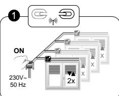 DELTA DORE COMMANDE VOLET 2330 - 2