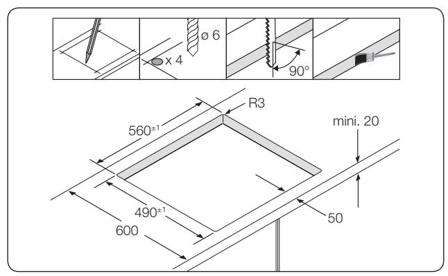 SAMSUNG CTI 613 GIN NOIR - Les branchements de cables doivent être conformes aux normes en vigueur et les vis de borne correctement serrées. - 3