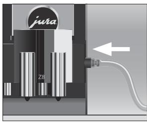 JURA Z8_DIAMOND_BLACK_K - Démontage et rincege de l'écoulement combiné - 8
