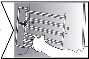 DARTY DOP7230A - - REMOVING THE SHELF RUNNERS - 2