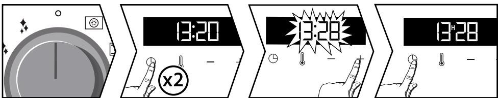 DARTY DOP7230A - AJUSTE DE LA HORA - 1