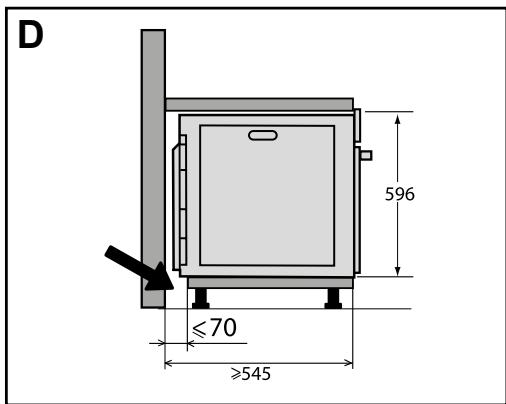 DARTY DOP7230A - ESCOLHA DE POSICIONAMENTO E ENCASTRAMENTO - 6