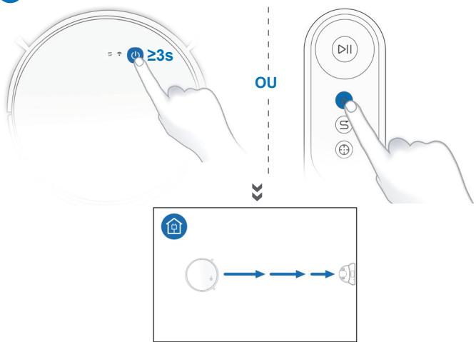 ECOVACS DEEBOT D605 K - Retour à la station de charge - 1