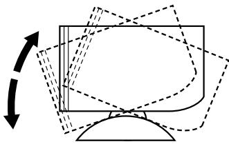 YAMAHA TSS-10S - Réglage de l'angle avant des enceintes satteite - 2