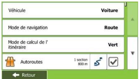 MAPPY ULTiX580 - Définition des paramètres du vehicule - 2