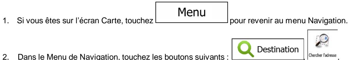MAPPY ULTiX580 - Saisir le milieu de la rue comme destination - 1