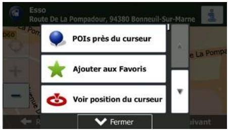 MAPPY ULTiX580 - Enregistrer un emplacement comme destination favorite - 2