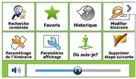 MAPPY ULTiX580 - Menu Rapide - 1