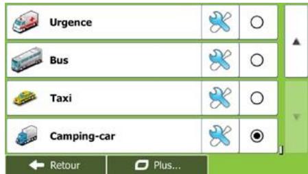 MAPPY ULTiX580 - Définition des paramètres du vehicule - 6