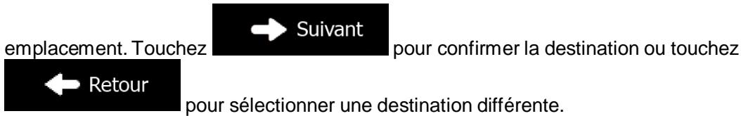 MAPPY ULTiX580 - Sélectionner une des destinations les plus probables (Historique intelligent) - 2
