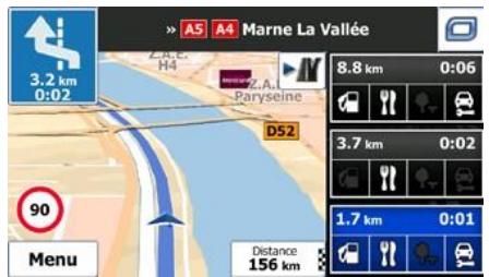 MAPPY ULTiX580 - Services de sortie d'autoroute - 2