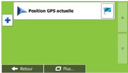 MAPPY ULTiX580 - Créer un itinétaire à partir de la liste de destinations (Créer itinétaire) - 1
