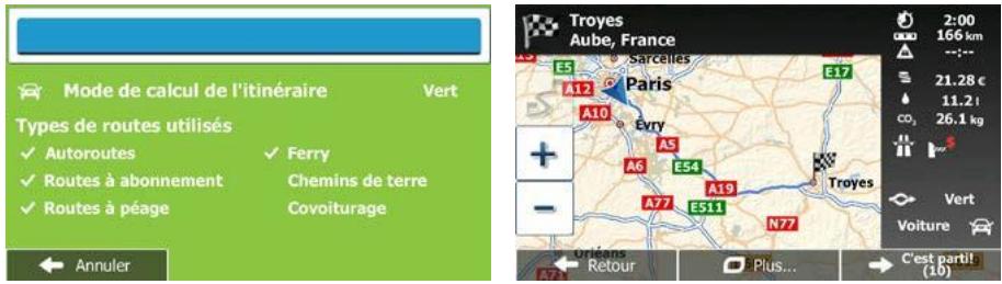 MAPPY ULTiX580 - Sélection d'un emplacement sur la carte comme destination - 2