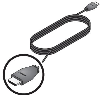 BOSER 3.2.1. PLATI/BLANC - Connexion du téléviseur au système - 2