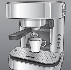 RIVIERA ET BAR CE 440 A INOX - Réglage de la grille repose-tasses (12) - 3