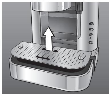 RIVIERA ET BAR CE 440 A INOX - Nettoyage de la grille repose-tasses (12) - 1